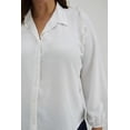thumbnail image 4 of Blusa hombro con escarola Roman Fashion /Tallas Extras, 12258 (Blanco) blanco 40 Roman Fashion BL-MIC-12258-BLANCO, 4 of 7