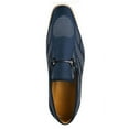 thumbnail image 6 of LIBERTYZENO Mens Classic Formal Shoes Slip On Loafers, Navy 9.5, 6 of 9