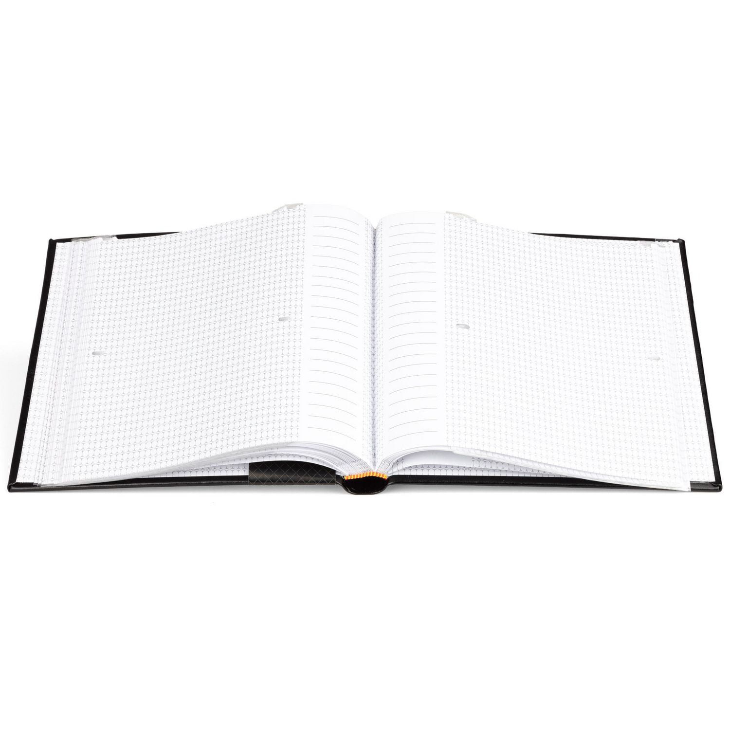 Pinnacle Frames -up Stitched Black Photo Album