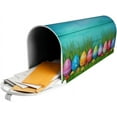 thumbnail image 4 of Colorful Easter Egg Cute Bunny Rabbit Wood Mailbox Covers Magnetic Post Box Cover Wraps Standard Size 21x18 in Inches for Garden Yard Decor, 4 of 6