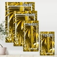 thumbnail image 4 of Tropical Leaves and Yellow Bamboo 24 in x 32 in Painting Canvas Art Print, by Designart, 4 of 4