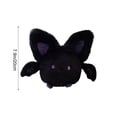 thumbnail image 3 of Soft Plush Bat Toy with Luxurious Fur Texture, Cute Bedside Decor for Home and Holiday, Safe and Huggable Stuffed Animal for Cozy Comfort and Stylish Room Decor, 3 of 6