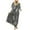 Black, variant on OVINYER Dress Women Plus Size Kaftans Casual V-Neck Long Soft Beach Maxi For Summer Stylish Party Sundress