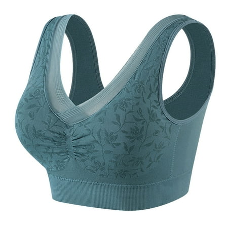 

Women Soft Breathable Condensed Underwear Comfortable Inside Underwire Ladies Sports Vest Nylon Bra Ladies Bralette Fitness Everyday Lingerie