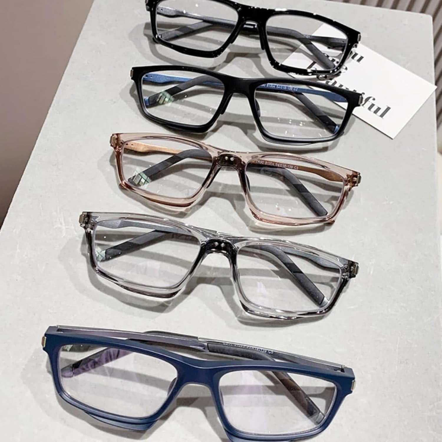Anttaram Reading Glasses, Sports Color-Changing Multi-focal Reading Glasses, Anti Blue Light Glasses Women Men