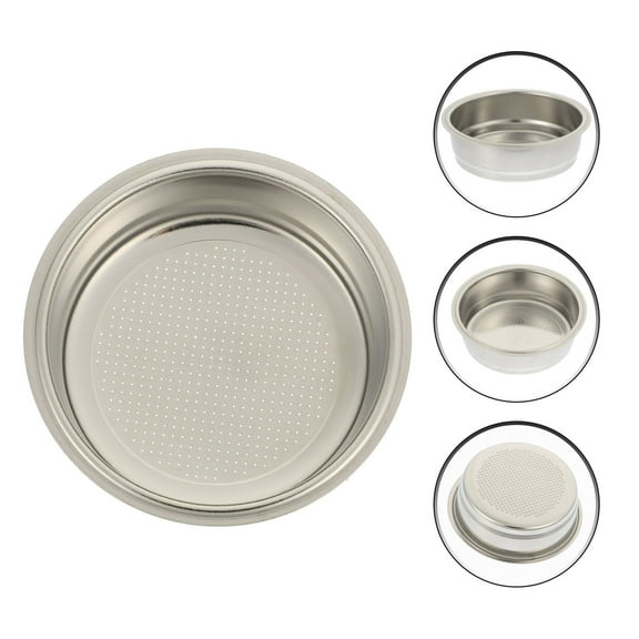 CIMAXIC Espresso Filter Basket Stainless Steel Filter Coffee Powder Home Use 1Pcs