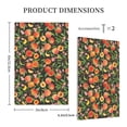 thumbnail image 3 of Haiem Fruits Peach Pattern Decorative Wall Plates, 1-Gang 5.0" x3.0", Unbreakable Thermoplastic Faceplate Cover for Decorator Receptacle Outlet & Switch-Style V, 3 of 6