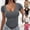Black, variant on Sexlip Womens Swimsuit Set Deep Scoop Neck Cover Up Design Short Sleeve Form Fitting Silhouette Soft Fabric for Summer Water Activities Pink XL