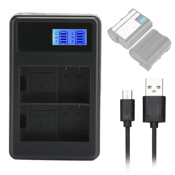 Battery Charger Camera Battery Charger Dual Slot Camera Battery