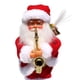 thumbnail image 5 of Billuyoard Muñeco de Papá Noel de Navidad, juguete de música eléctrica, decoración de fiesta de Navidad, regalo ornamental Kits de decoración para fiestas Billuyoard HA008217-00B, 5 of 6