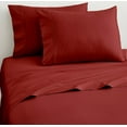 thumbnail image 2 of PRATYUX Cal-King 4-PC Sheet Set 1000-TC 100% Egyptian Cotton, 19 inch Deep Pockets - Burgundy, 2 of 7