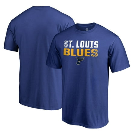 St. Louis Blues Fanatics Branded Iconic Collection Fade Out T-Shirt - Royal