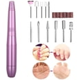 thumbnail image 1 of Electric Nail Cutter, Electric Manicure Set, 11 In 1 Usb Pedicure Set, Electric Nail File Manicure, Polishing Tools Nail Clippers Set For Acrylic Gels Callus Removal, 1 of 7