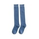 thumbnail image 1 of Jumpingount 1 par de calcetines de algodón hasta la rodilla para mujer, medias largas para fiesta escolar, suministros transpirables para absorber el sudor Medias Azul Jumpingount AP012073-07, 1 of 6