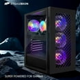 thumbnail image 4 of STGAubron Gaming PC Computer, Intel Core I7 8th up to 4.1G, RX 5700 8G, 16G DDR4, 512G SSD, WiFi 6, BT 5.2, RGB Fan x4, Win 11 Home, 4 of 5
