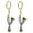 2, variant on Team Spirit Keychain Spurses Alloy Metal Keyring Compact Size for Daily Use and Fan Collections