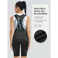 thumbnail image 4 of QUALICOS Shorts Tipo Peto de Ciclismo para Mujer con Acolchado de Esponja de Alta Densidad 4D, Shorts Tipo Peto Transpirables de Ciclismo, 4 of 7