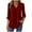 Womens Pullover Wine, variant on Womens Tunic Tops with Leggings, Long Sleeve Shirts for Women Fall Casual Loose Fit Solid Color Notch V Neck T-Shirts with Buttons