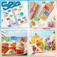 thumbnail image 7 of 1Roll Sparkly Fish Stickers Funny Label Stickers Envelope Sealing Decals for Water Bottle Phone Case Skateboard Decoration, 7 of 7