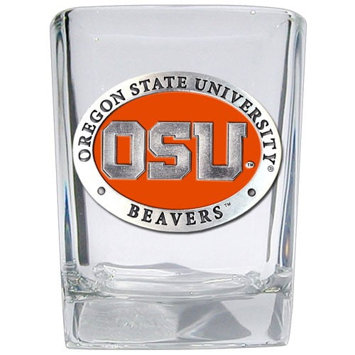 Oklahoma State square shot glass  NEW 