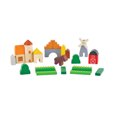 thumbnail image 2 of PlanToys® Country Blocks Wooden Montessori Building and Imaginative Play Set | Creativity, Fine Motor Skills and Early STEM Learning Activity | Eco Friendly Open Ended Construction Toy, 2 of 9