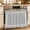 Gray, variant on Oven Skirt Curtain for Kitchen 24x32 Inch, Sky Blue Retro Greek Key Oven Curtain with 8 Ribbon Ties & Ruffle Trim, Stove Skirt Curtain Dishwasher for Cabinets Sinks Geometric Greece Ancient Farmhouse