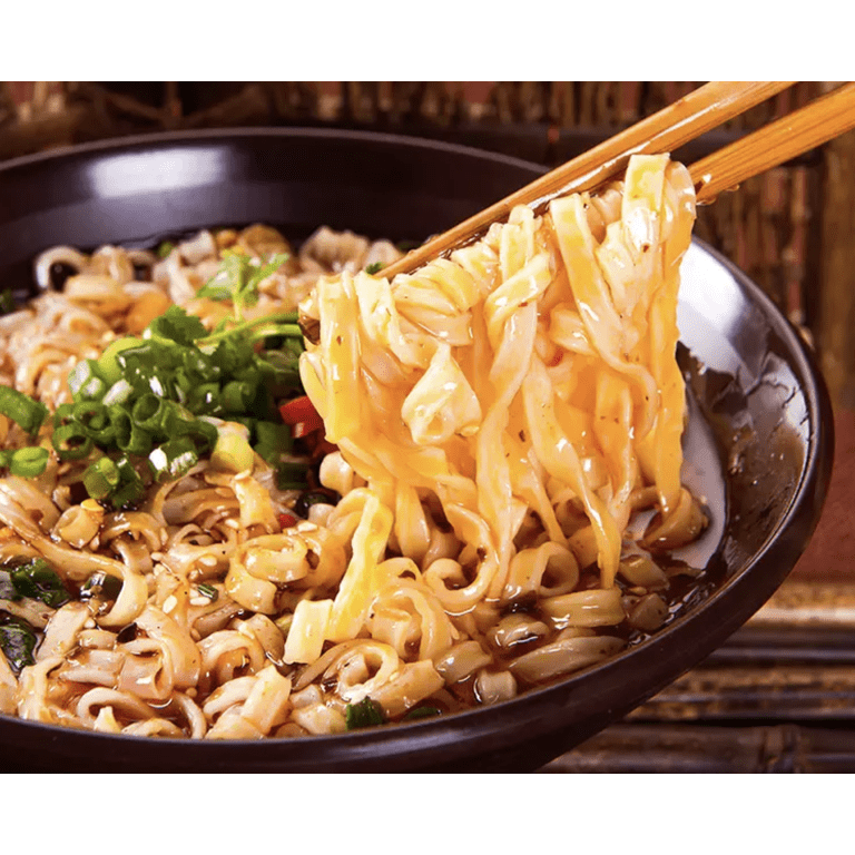 Noodle Soul - Thick Cut Ramen Squiggly Noodles, Vegan Noodles
