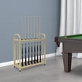 thumbnail image 2 of ToppiJoy  Adjustable Floor Stand Pool Stick Holder Double-Tier Vertical Pool Cue Racks Heavy Duty Pool Cue Sticks for Bar, Billiard Room, Game Room, Club and Gym (Gold, 20 Holes), 2 of 24
