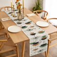 thumbnail image 3 of Navy Bohemian Table Runner - 36 Inch Long, Kitchen Dining Table Runner Dresser Scarves, Geometric Abstract Stripes Vintage Beige Farmhouse Decor for Coffee Tables Wedding Party Banquet, 3 of 8