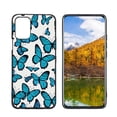 thumbnail image 1 of Compatible with LG Q52 Phone Case, Butterflies 77 Case Men Women, Flexible Silicone Shockproof Case for LG Q52, 1 of 1