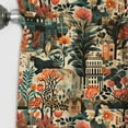 thumbnail image 2 of Designart "Mirage of the Urban Jungle I" Tropical Blackout Single Curtain Panel, 2 of 4