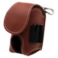 thumbnail image 2 of Bolsa pequeña de material cuero PU para pelotas para golf, bolsa para pelotas para golf con mosquetón, bolsa portátil para pelotas para golf, soporte en T, riñonera abajo shamjiam Estuche para pelotas de golf, 2 of 9