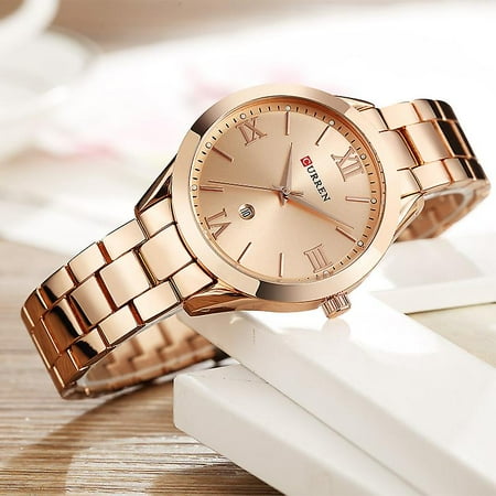 Curren Gold Watch Women Watches Ladies Creative Steel Women s Bracelet Watches Female Clock Relogio Feminino Montre Femme SEBNEEI Walmart
