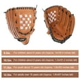 thumbnail image 3 of 9.5in Outdoor Sports Baseball Glove Practice Equipment, 3 of 7