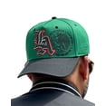 thumbnail image 3 of VAGO Style LA MX Gorra Artesanal Verde Visera Curva, 3 of 5