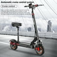 thumbnail image 6 of iENYRID Electric Scooters for Adults with Seat, 800W 3 Speeds Commuter Escooter up to 22 Miles & 26 Mph with 48V 10Ah 18650 Li-battery, 330 lbs Capacity, 6 of 19