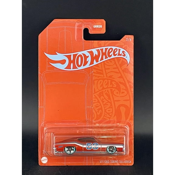 Hot Wheels '69 Ford Torino Talladega 53th Anniversary 2/6