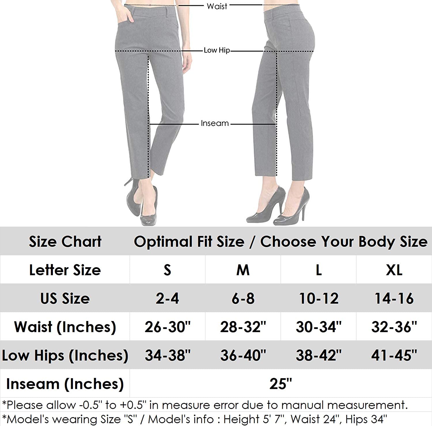 Women S Straight Fit Trouser Ankle Pants Wrinkle Free No Belt Loop X Large Rose Walmart Com Women S Straight Fit Trouser Ankle Pants Wrinkle Free No Belt Loop X Large Rose Walmart Com