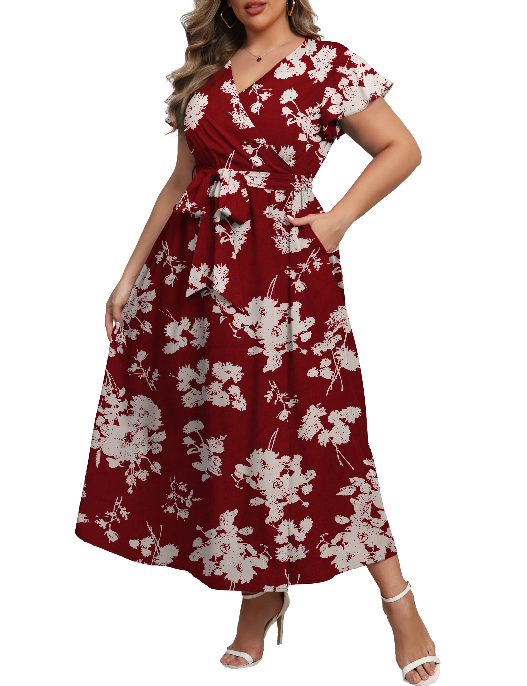 Draper James Women's Flutter Strap Smocked Midi Dress (Blue Paisley, S) -  Walmart.com