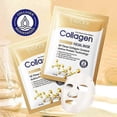 thumbnail image 4 of Collagen Face Mask Real Firming Deep Wrinkles Hydrating Overnight Facial Mask 5PCS, 4 of 4
