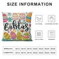 thumbnail image 5 of PHYHOO Easter Pillow Covers Decor Hello My Peeps Pillow Covers Easter Decorative Outdoor Throw Pillow Covers Cushion Case, 5 of 5