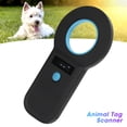 thumbnail image 4 of Pet Tag Scanner,, Label Scanner, Portable Small Size Wireless Reading  Pet Management Scanner 128 Pieces Data Storage Black,White, 4 of 8