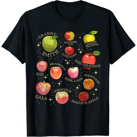 Cottagecore Apple Picking Crew Funny Orchard Harvest Season T-Shirt
