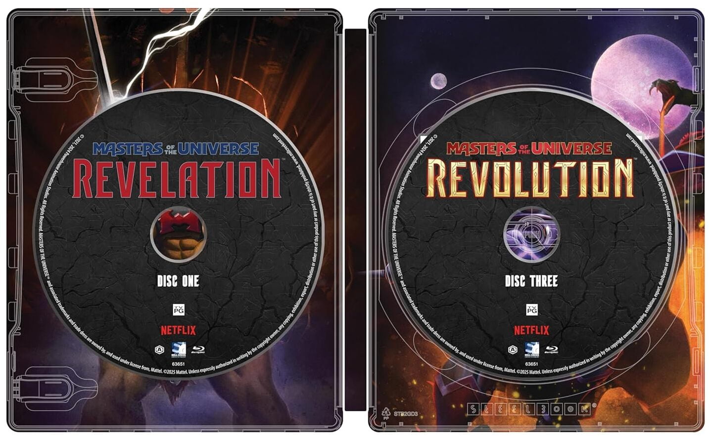 Masters Of The Univers: Revelation/Revolution (Blu-ray Steelbook)