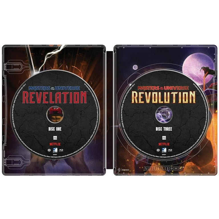 Masters Of The Univers: Revelation/Revolution (Blu-ray Steelbook