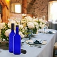 thumbnail image 2 of Cornucopia Brands Plastic Wine Bottles (10-Pack, Blue); Empty PLASTIC Bordeaux-Style Wine Bottles w/ Screw Caps and Seals, 2 of 9