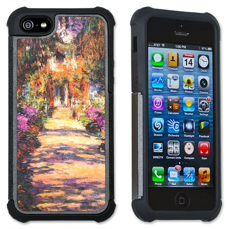 Monet Ii Viale Del Giandino Maximum Protection Case Cell Phone Monet Ii Viale Del Giandino Maximum Protection Case Cell Phone Cover With Cushioned Corners For Iphone 4 4s