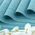 thumbnail image 3 of Uxcell Heat Resistant Removable Table Woven Placemats Blue 4Pack, 3 of 6