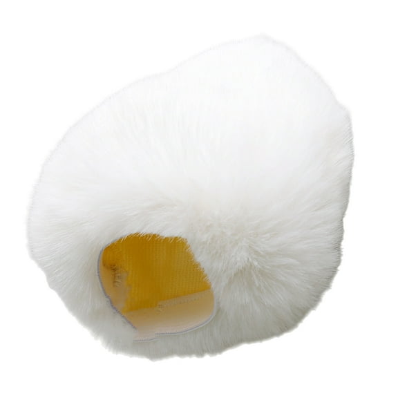 Microphone Windshield Windscreen Noise Cancelling, Plush Furry Cover for Podcasting and Streaming Microphone Sleeve