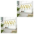 thumbnail image 2 of Advancent Cortinas semitransparentes de girasol para sala de estar 0.8x0.5m 2piezas Advancent CBP432980, 2 of 5